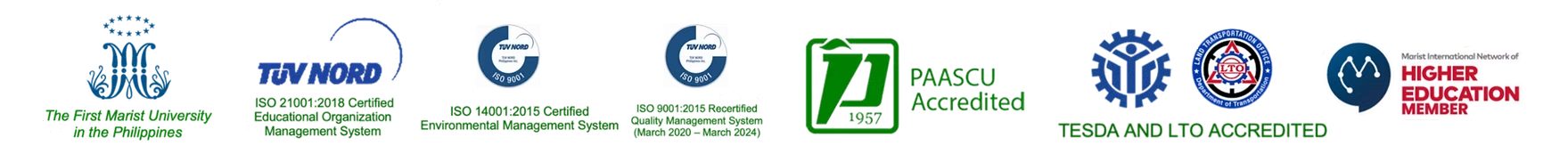 Notre Dame of Marbel University Footer